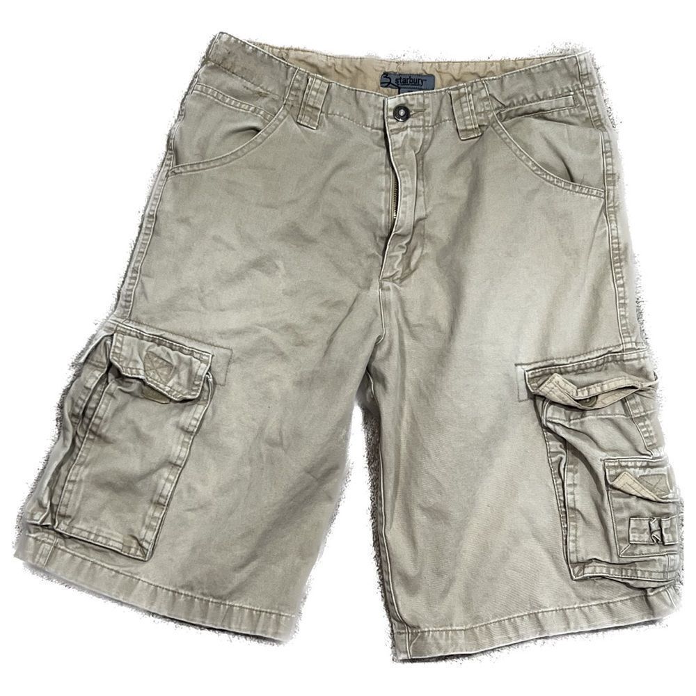‼️‼️Starbury cargo‎ style shorts men’s 30. Tan in color, light weight.